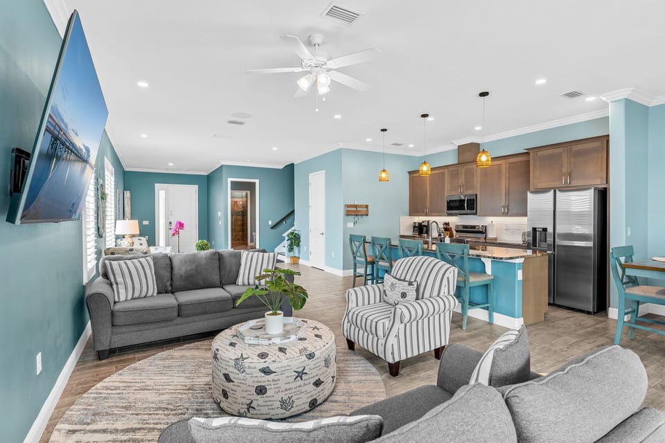 Families love to gather for quality time at Beach Haven. 