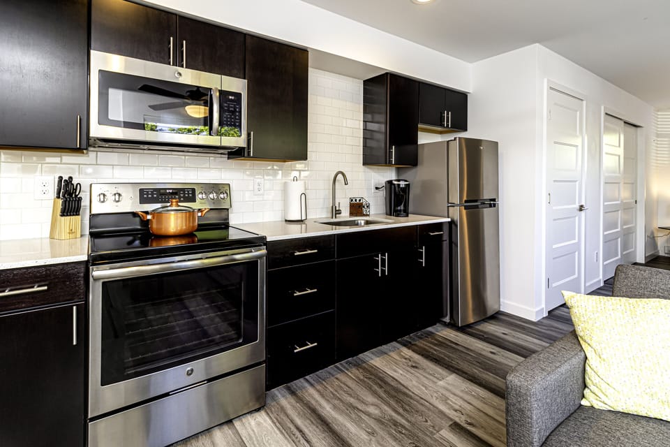 Apt 101 kitchenette