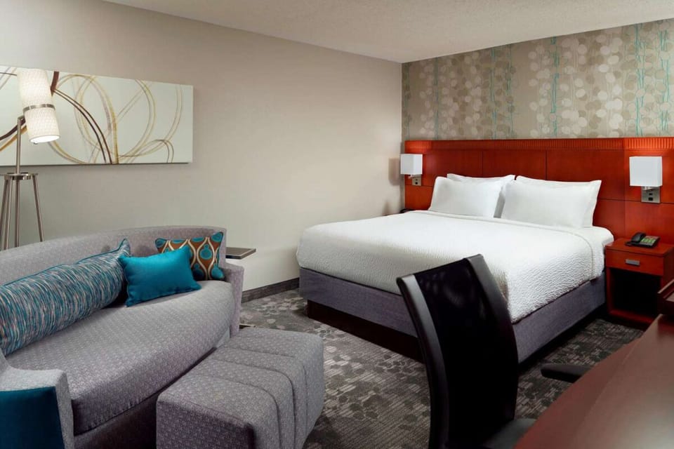 Relax on the sofa before drifting off in serene comfort.