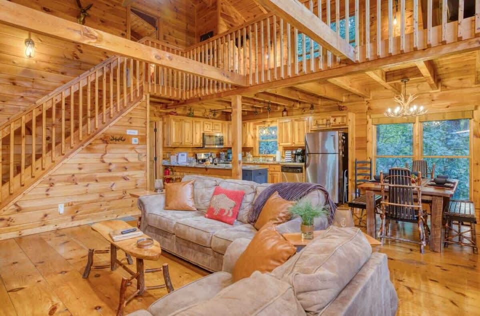 Large kitchen and plenty of space