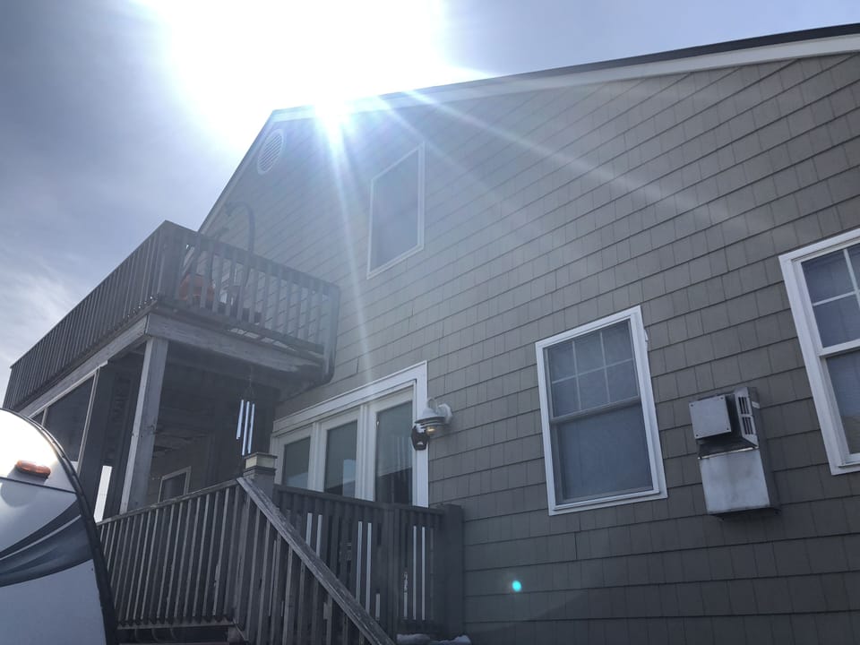 Every room is sunny and bright