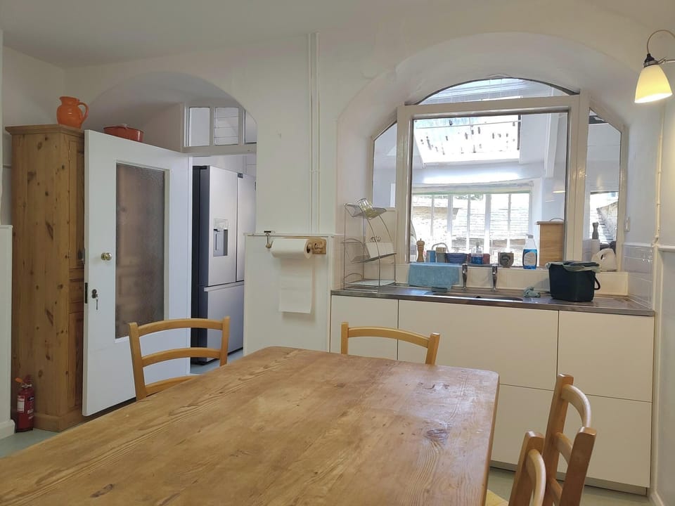 Sages House Inner Kitchen, view to Outer Kitchen