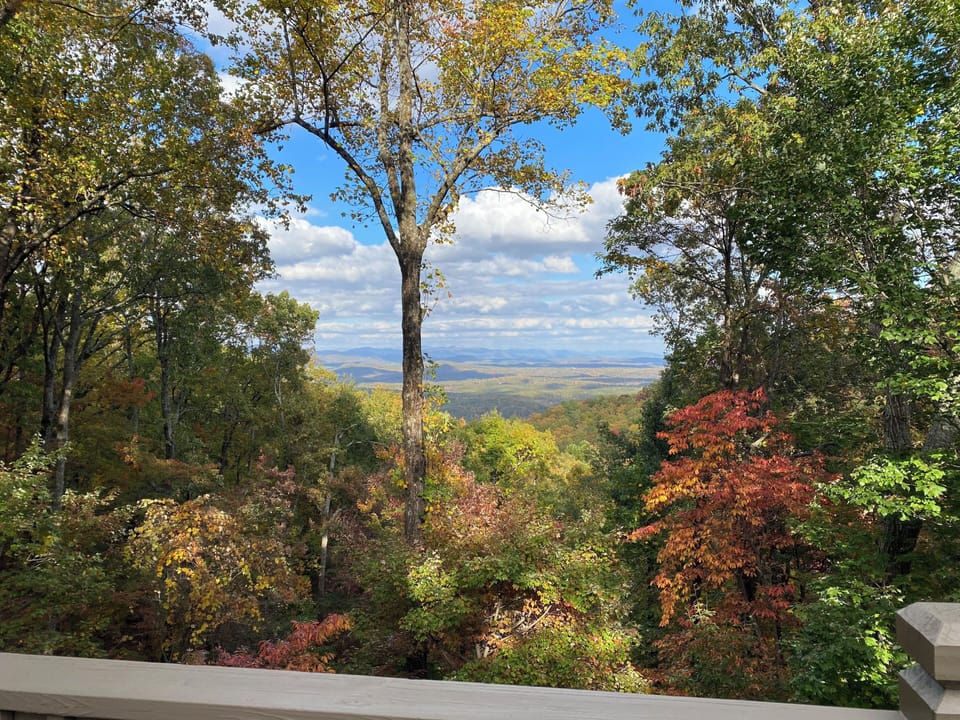 View From Fireside Deck!
