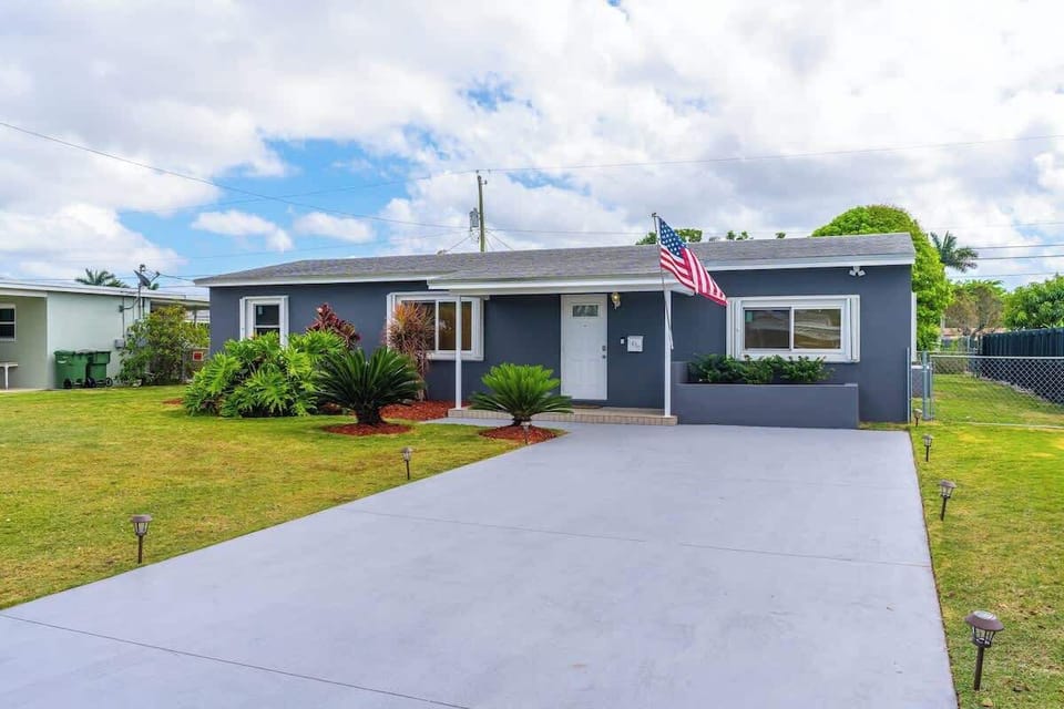 Newly renovated home with impact windows, shutters and a generator to power the entire house.