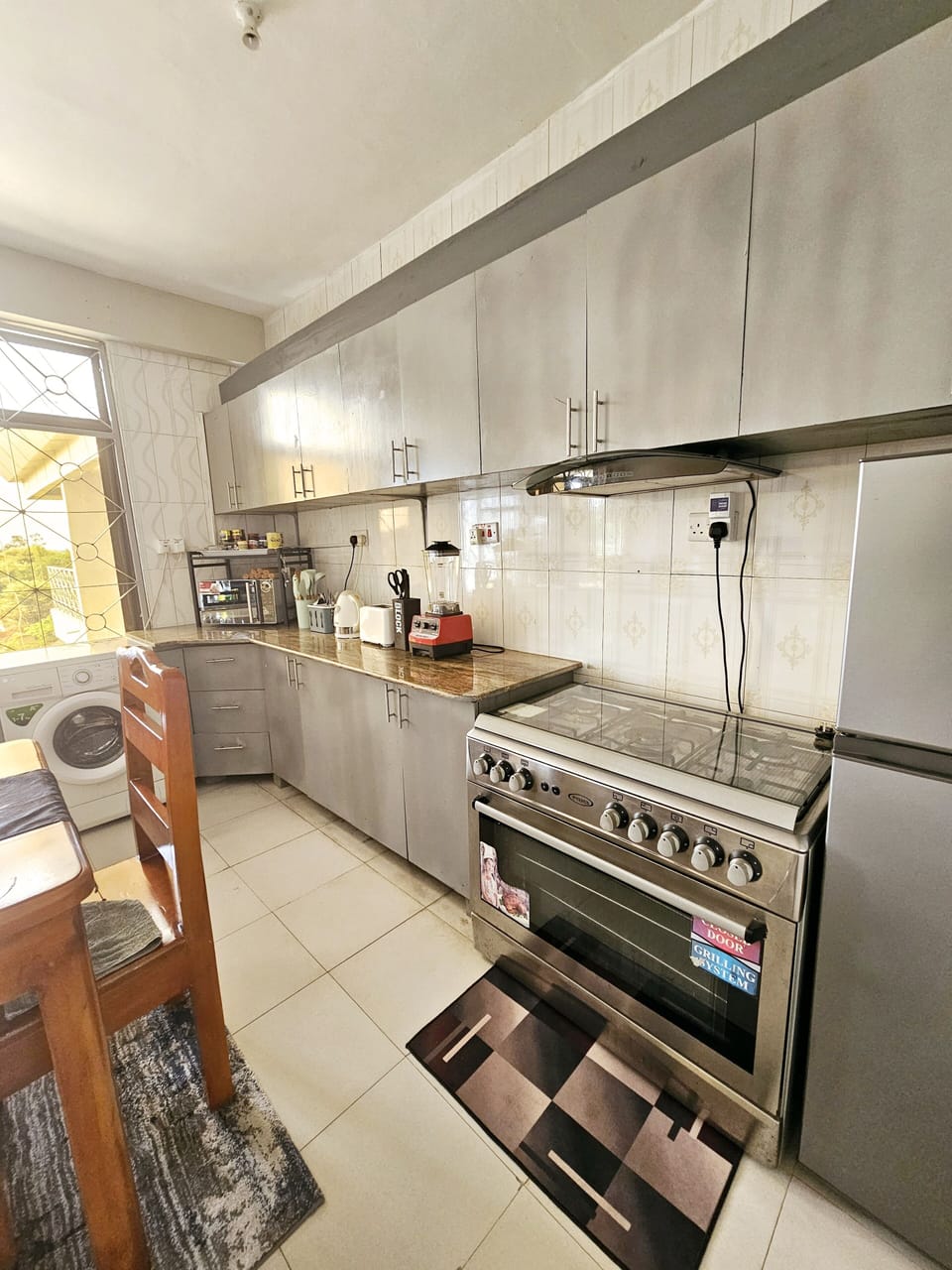 The amazing 5-banner gas cooker will trigger your passion for cooking!