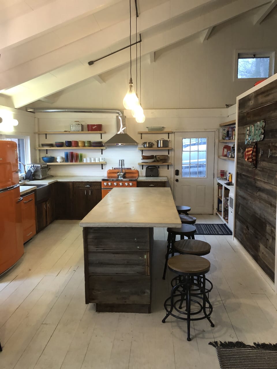 View of Kitchen from Living Area