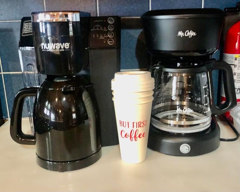 Coffee Bar/ Coffee, Tea. Hot Cocoa provided