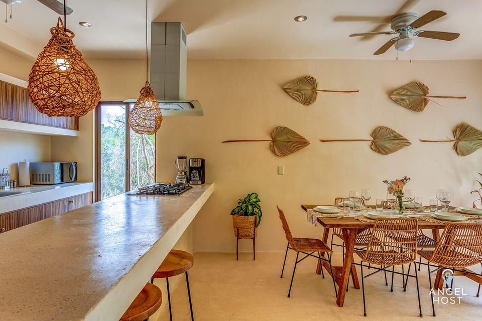 Stylishly minimalistic and fresh decor