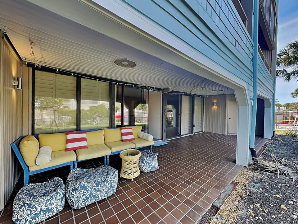 Ground-Floor Patio w/Direct Pool Access