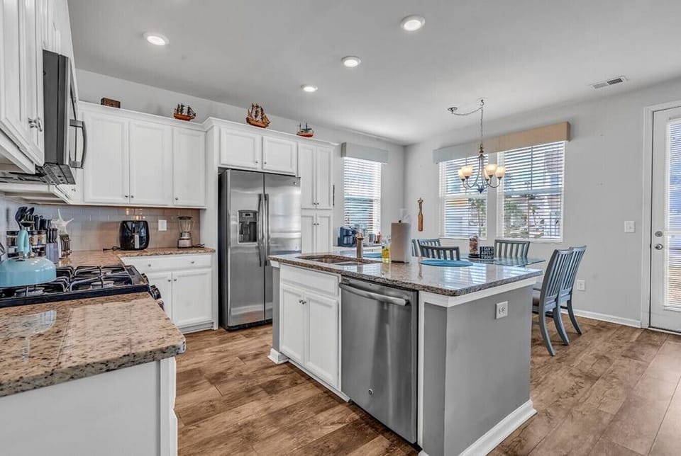 Cook and gather in the first floor kitchen