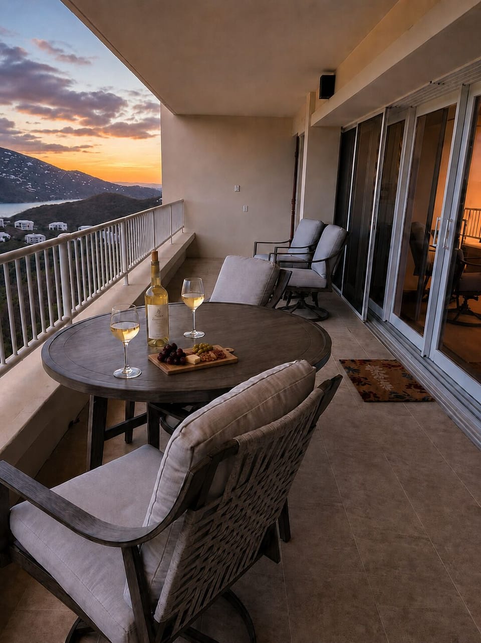 Enjoy your evening sunsets or morning coffee