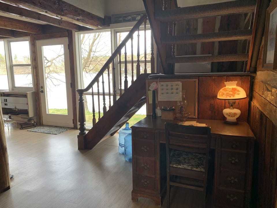 Kitchen to second floor.