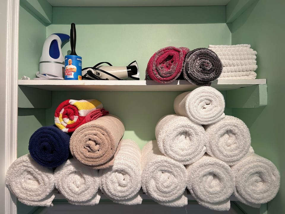 Clean towels.