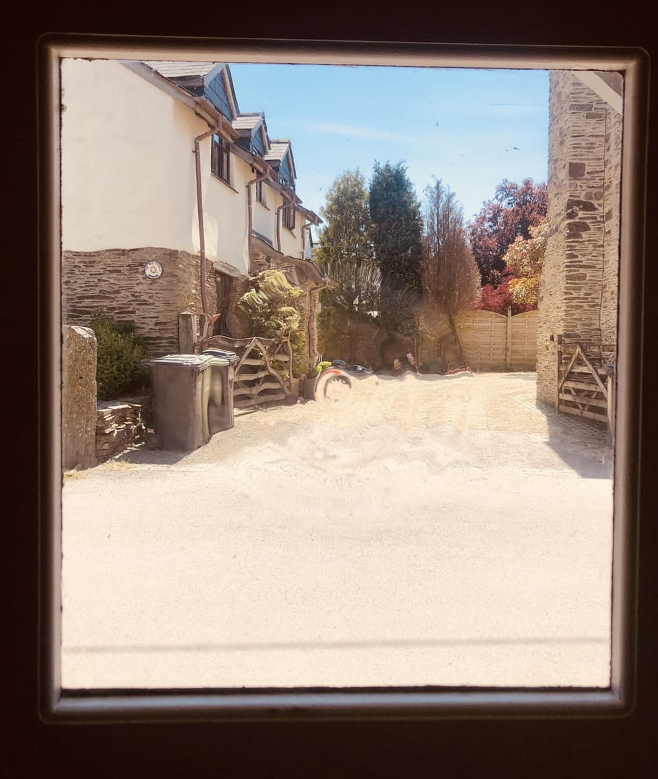 View from front door.