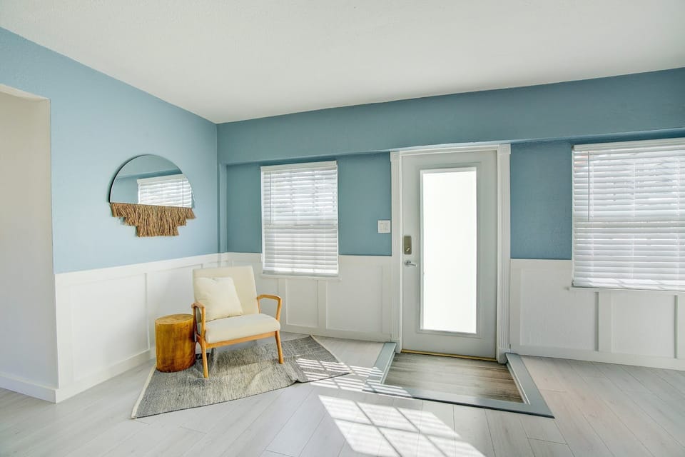 Property's entrance door. 