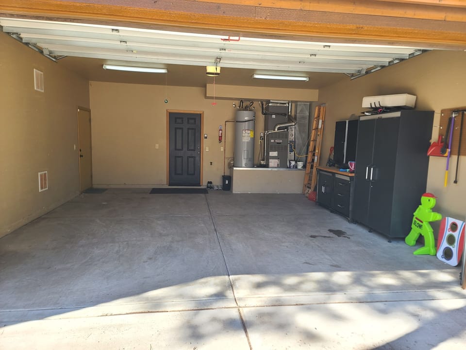 Two car garage 
