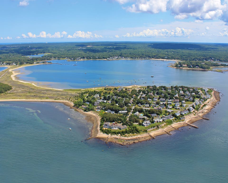 Ariel view of community