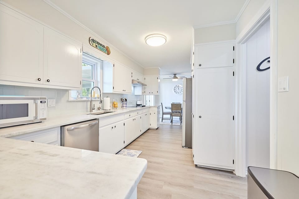 Kitchen on top floor