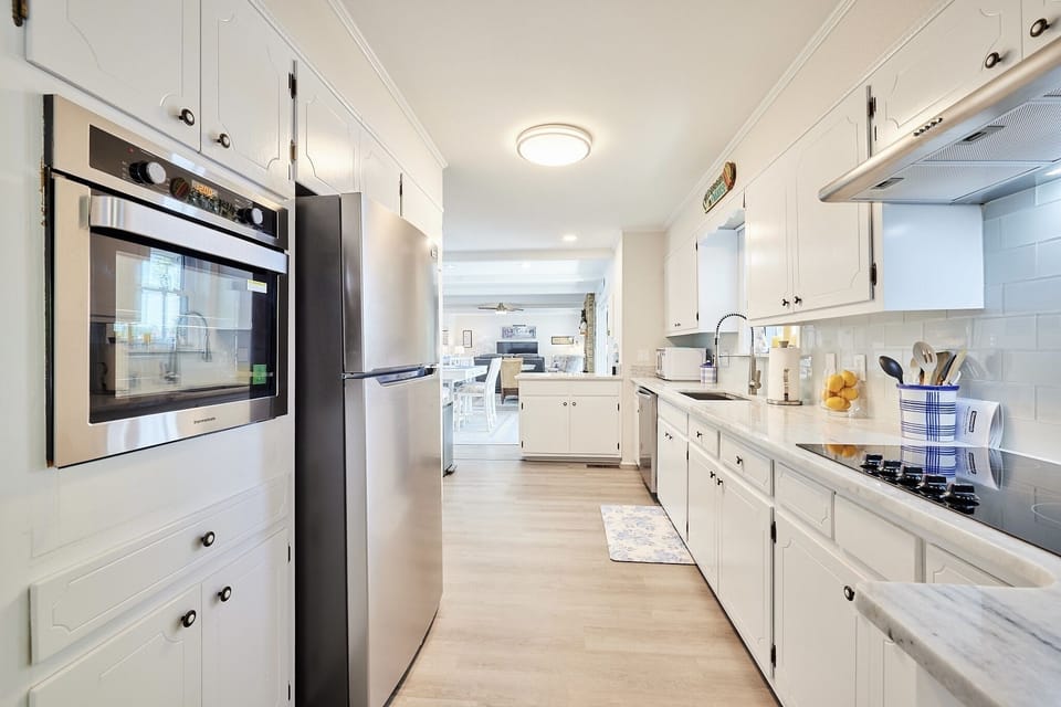 Another view of top floor kitchen