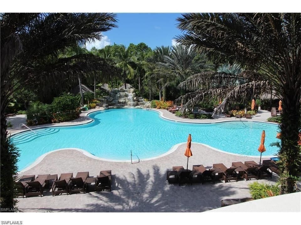 Resort community pool