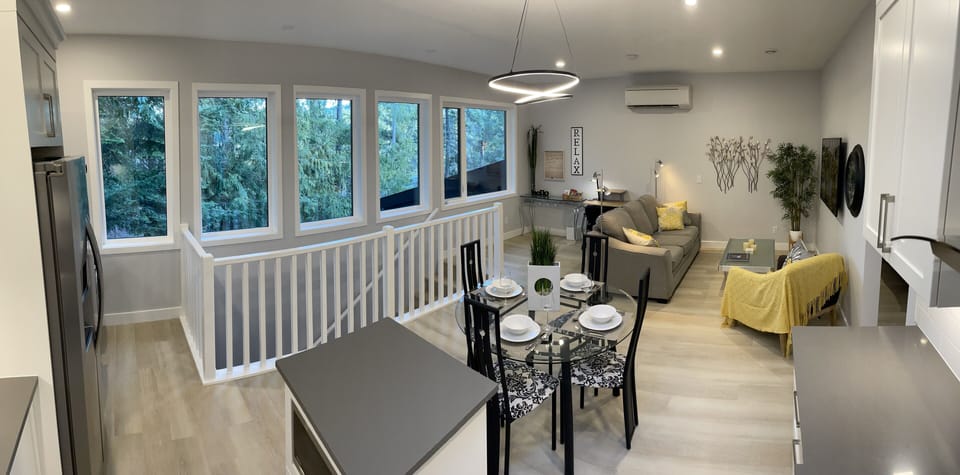 living and dining room