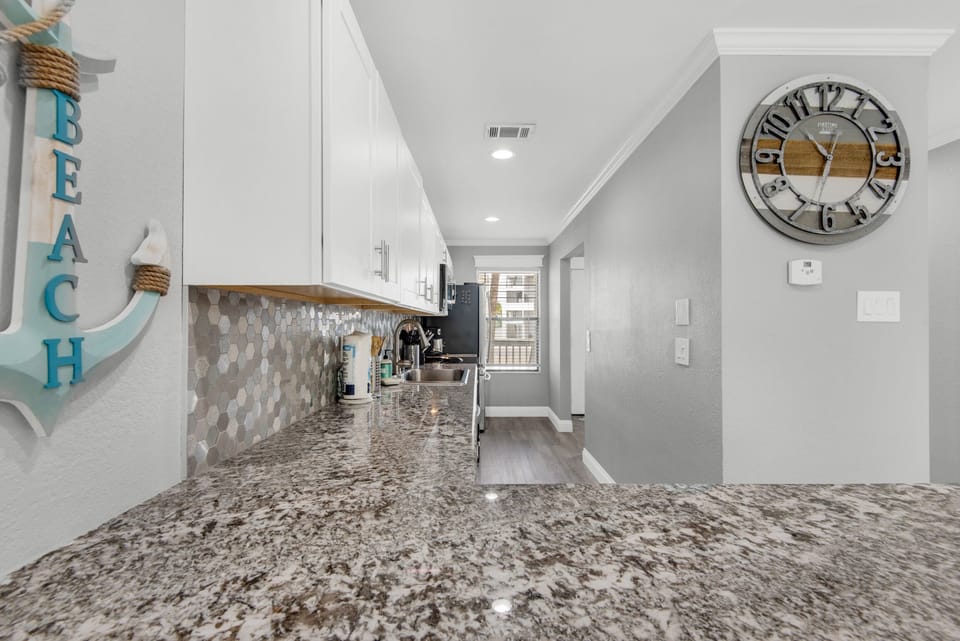 Plenty of kitchen counter space