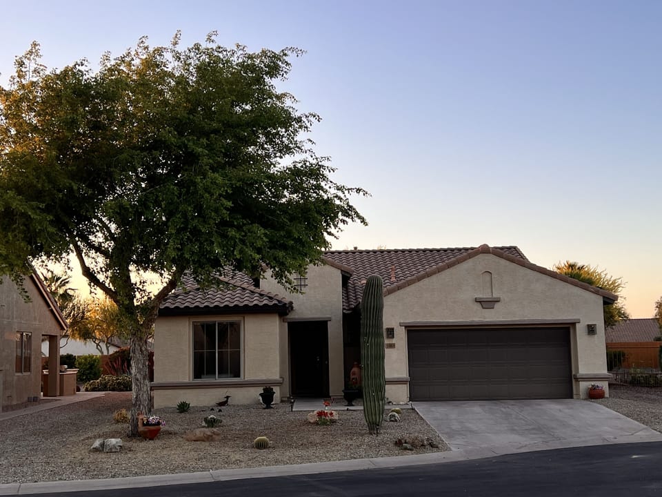 Home is on a lovely quiet street in gated community. 