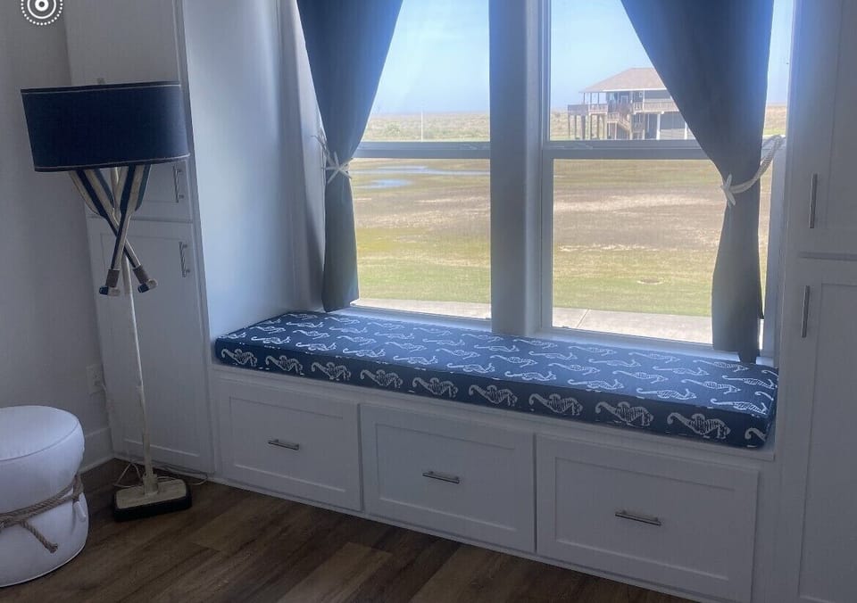 A window seat to enjoy the views or read a book!