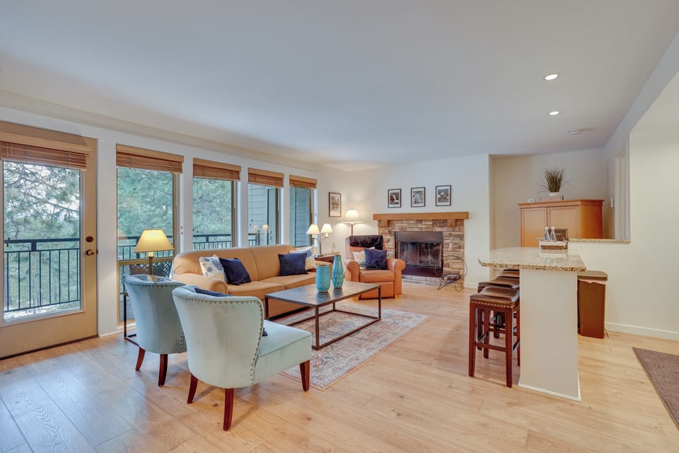 Bend Vacation Rental | 1BR | 1BA | 576 Sq Ft | Stairs Required