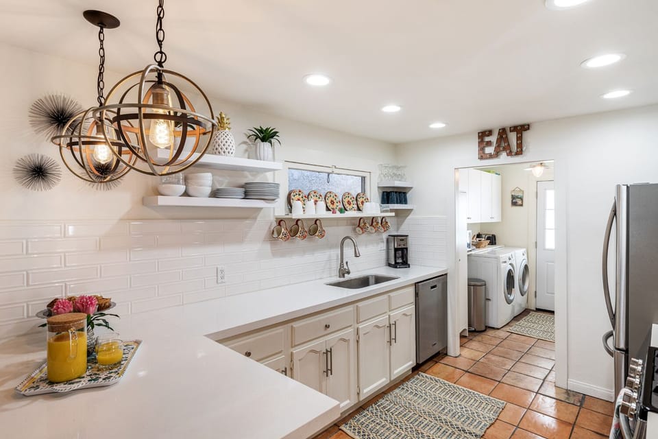 spacious kitchen