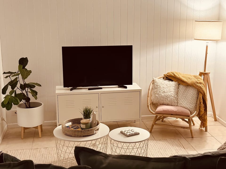 Smart TV with Netflix.