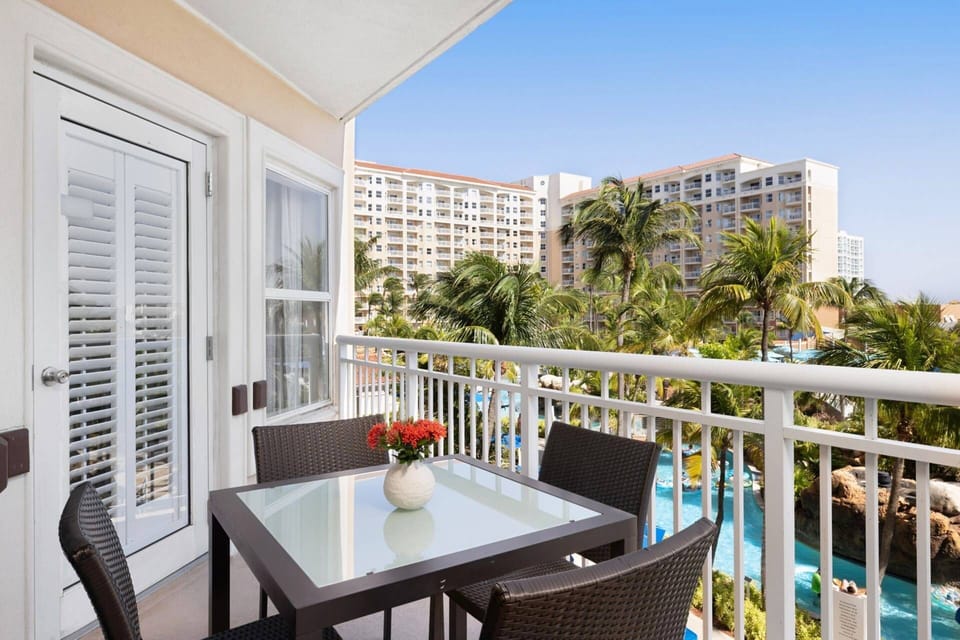 Primary Balcony (Garden view shown-view varies in condo)