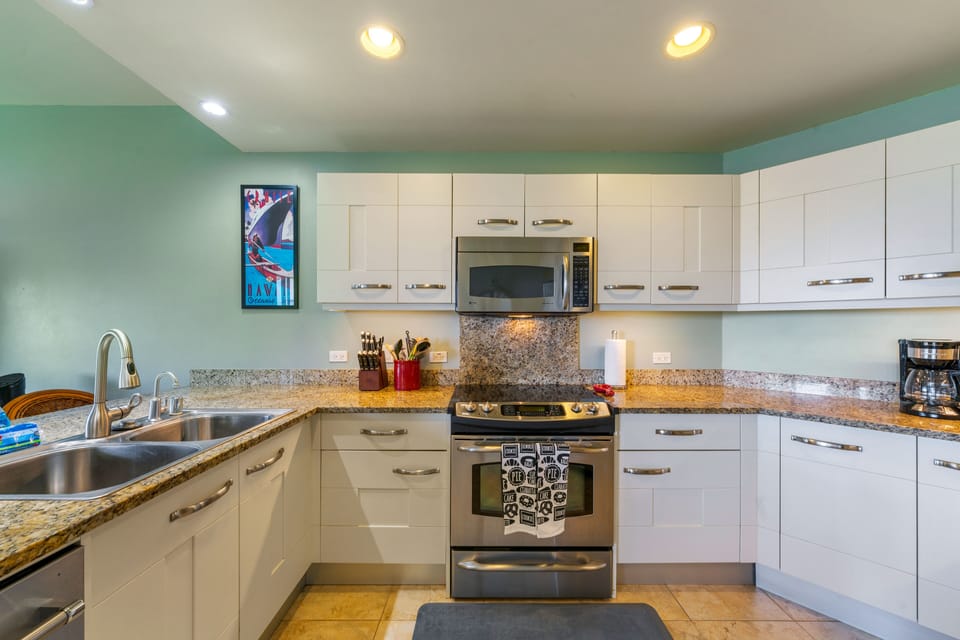 Beautiful kitchen area