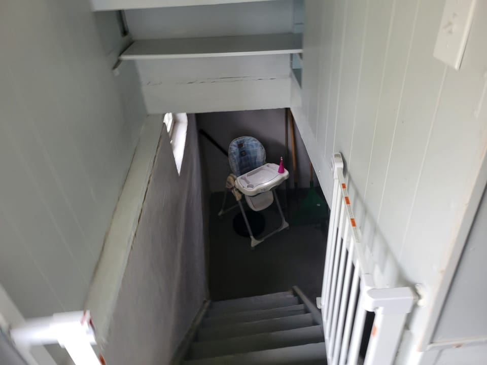 Basement stairway