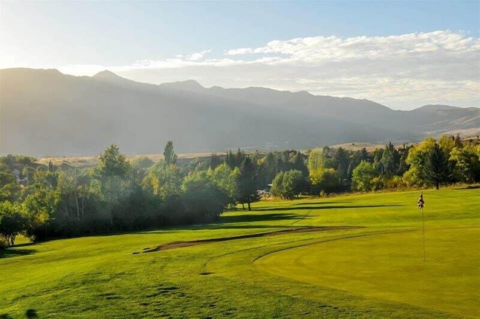Wolf Creek golf course.  You get a discount on green fees staying with us.