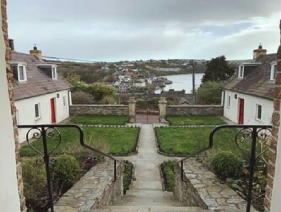 Aspect over Kinsale Harbour with steps down into town directly opposite