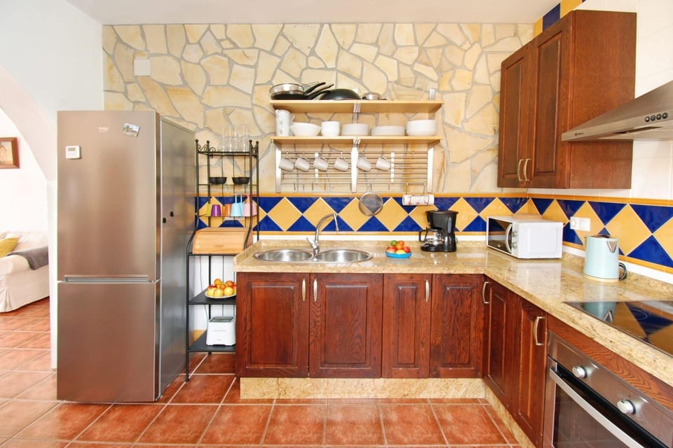 A large fridge/freezer is at our guest’s disposal,something nice in it