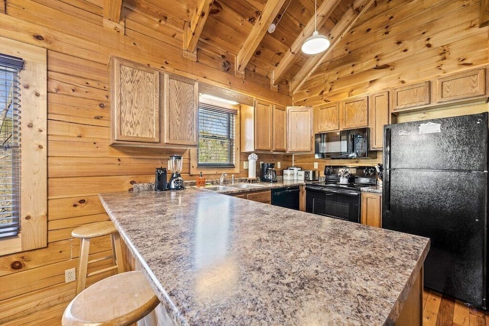 Lazy Dazy's fully equipped kitchen