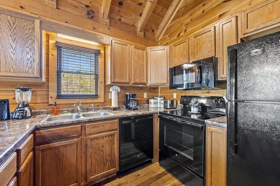 Lazy Dazy's fully equipped kitchen