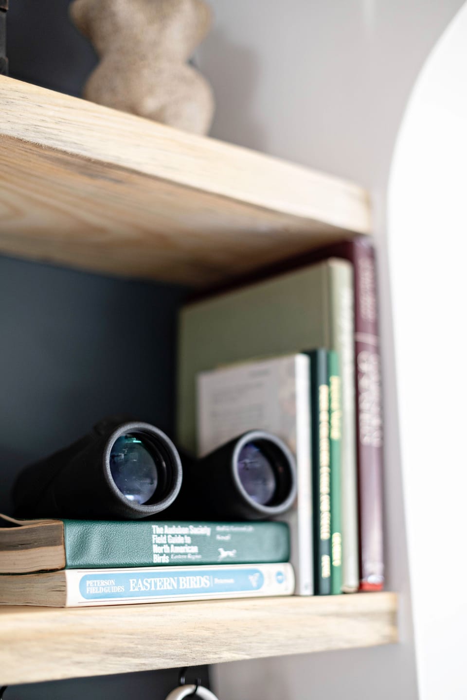 Binoculars and birding books to explore this birder's paradise 