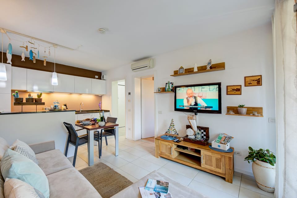 The bright TV corner