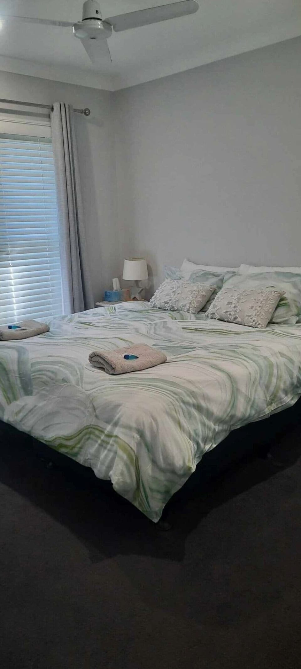 Bedroom 4 King Bed which can be changed to 2 king singles if requested