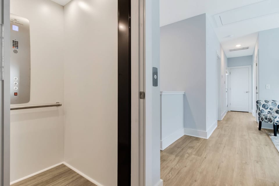 Dream Boat is Handicap Accessible & just luggage-to-the-top-floor friendly with an Elevator from the lower to the top levels.