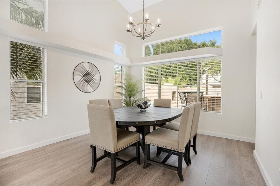 Dining area #1 from the #1 living area. Seats 6.