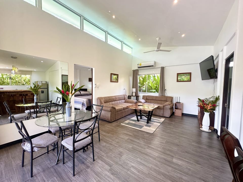 Living Room and dining area