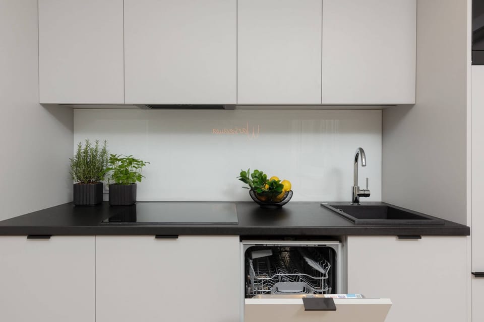 The dishwasher that ensures easy cleanup after meals.