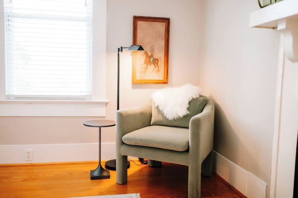 The new furnishings, and luxurious finishing touches, make our two-bedroom, two-bathroom apartment the perfect place for a stay in the Sweet Onion City.