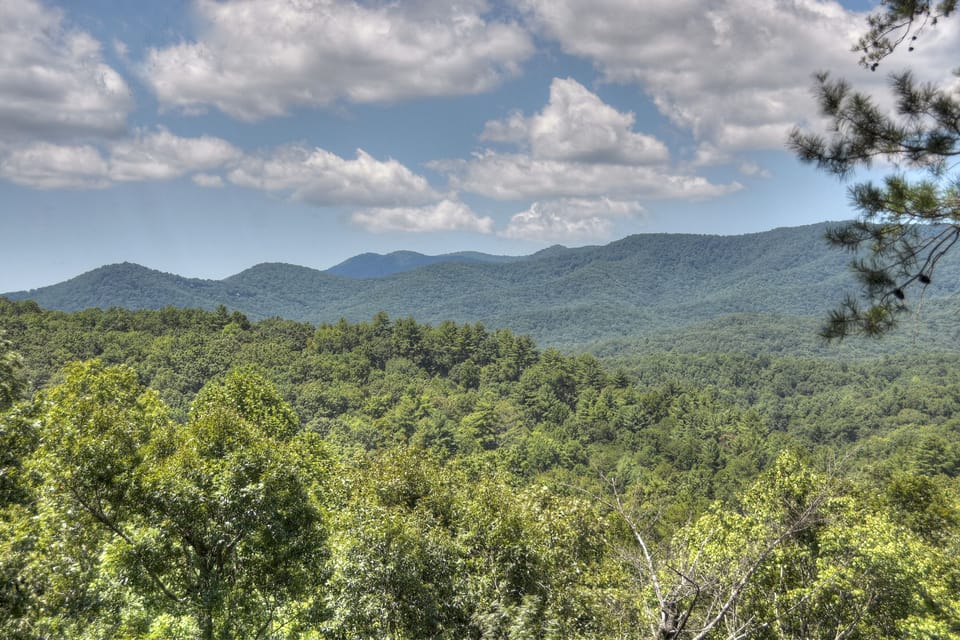 Beautiful North Georgia Mountain Views and only 10 minutes from downtown Blue Ridge