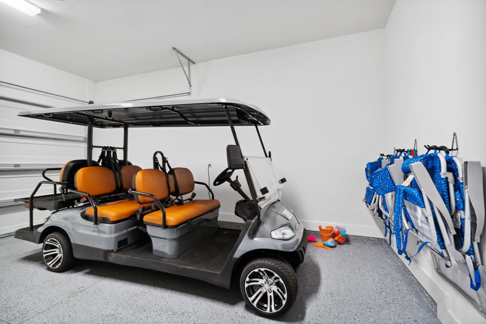Golf Cart Included 