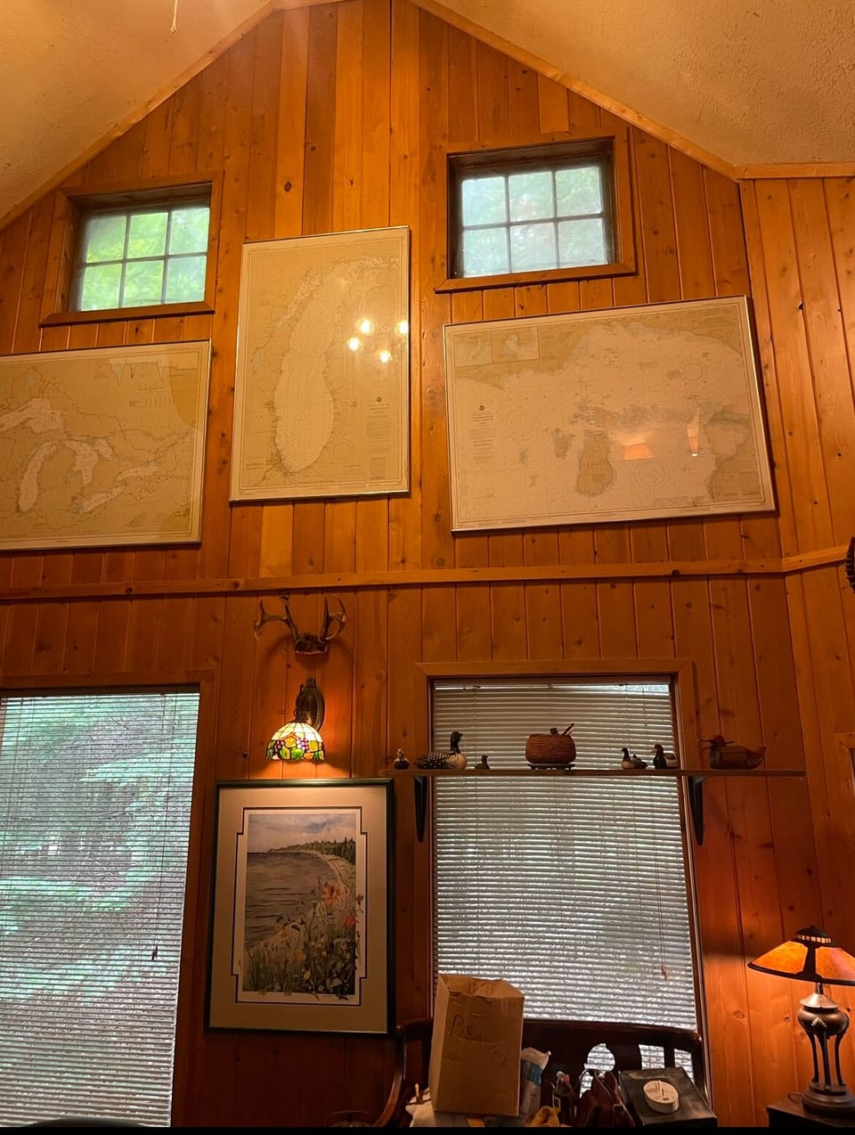 looking from in the back door and turning to the right